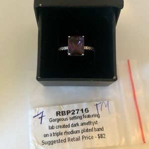 Ring Bomb Party RBP2716 Dark Amethyst